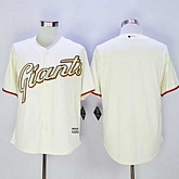 San Francisco Giants Customized Men's Cream(Gold No.) New Cool Base Stitched MLB Jersey,baseball caps,new era cap wholesale,wholesale hats